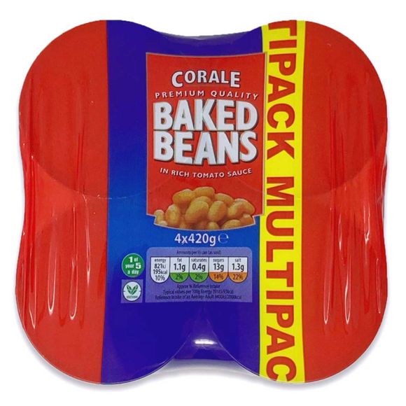 Corale Premium Quality Baked Beans 420g