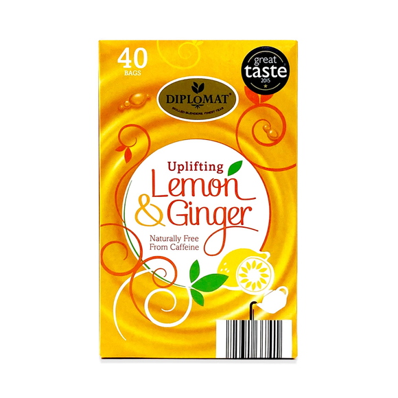 Diplomat Uplifting Lemon & Ginger Tea 80g