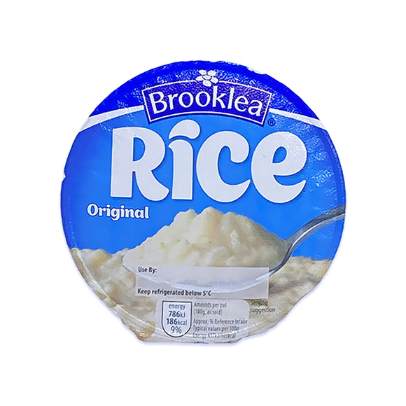 Brooklea Rice Pudding Singles - Original 180g