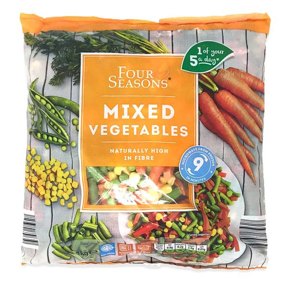 Four Seasons Mixed Vegetables 1kg