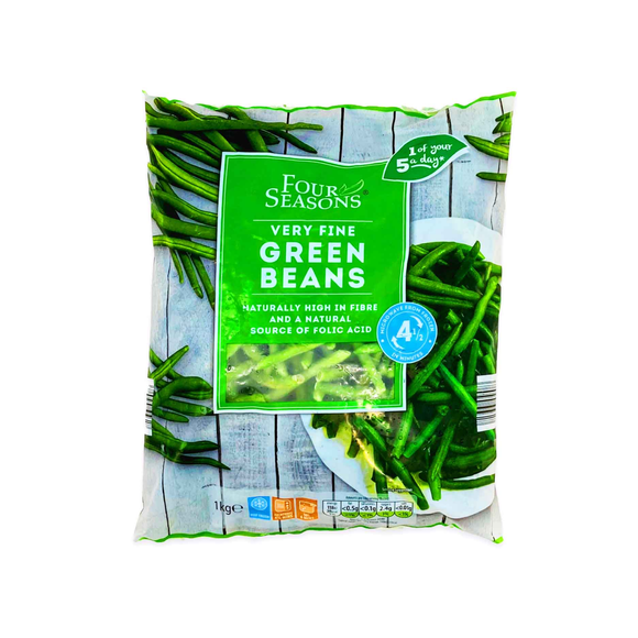 Four Seasons Very Fine Green Beans 1kg