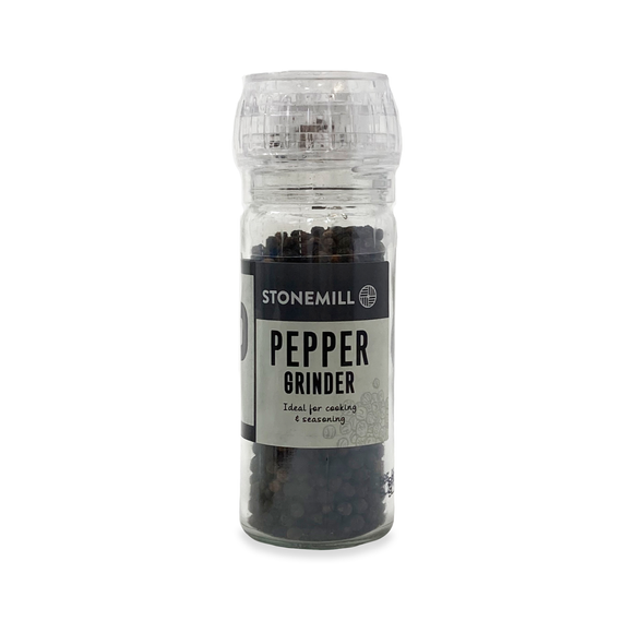 Stonemill Whole Black Peppercorn Grinder 50g