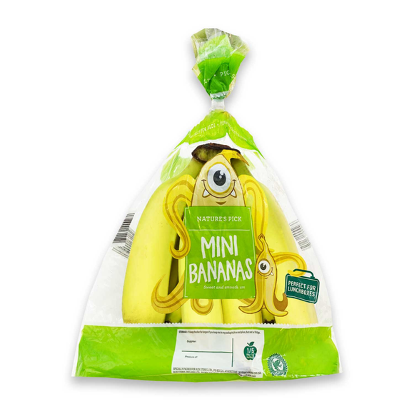 Nature's Pick Mini Bananas 7 Pack