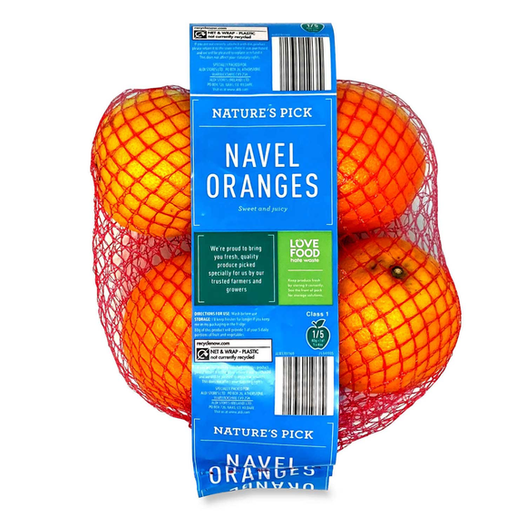 Nature's Pick Large Oranges 4 Pack