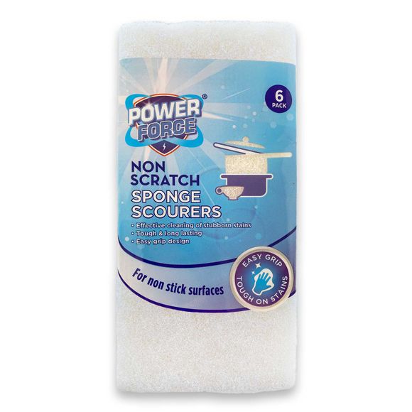 Power Force Non Scratch Sponge Scourers 53g