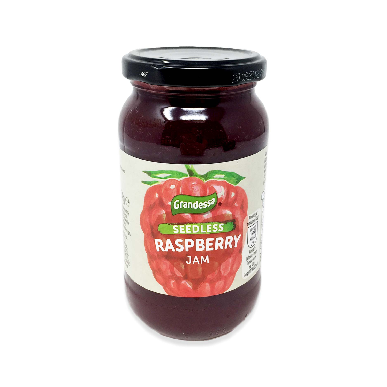 Grandessa Seedless Raspberry Jam 454g