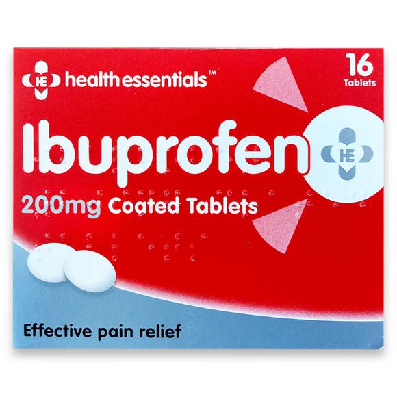 Health Essentials Ibuprofen 16 Pack