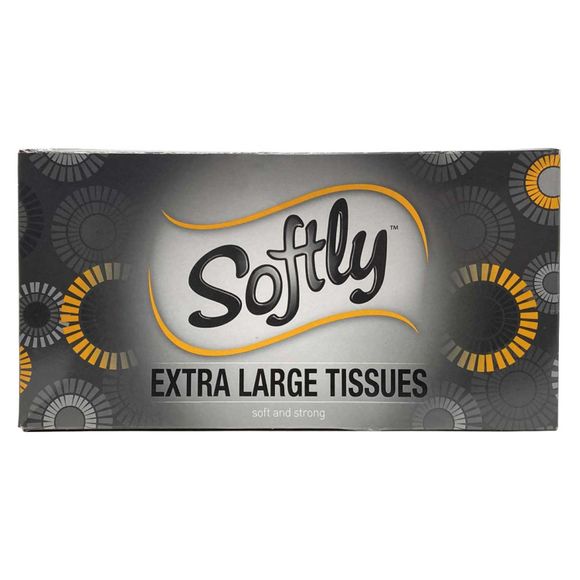 Softly Tissues Large - Large Tissues 2 Ply 243g