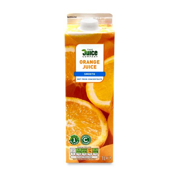 The Juice Company Orange Juice Smooth 1L