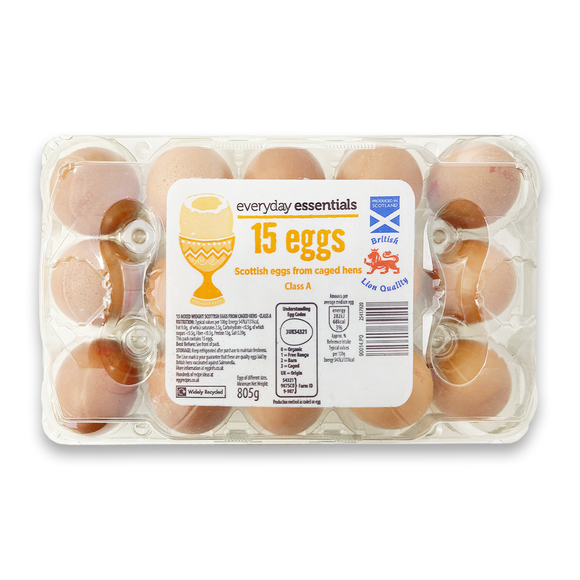 Everyday Essentials Mixed Weight Scottish Eggs 15 Pack