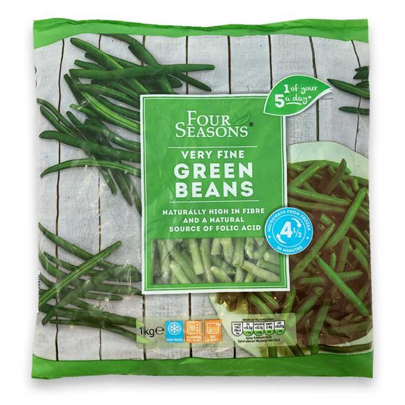 Four Seasons Very Fine Green Beans 1kg