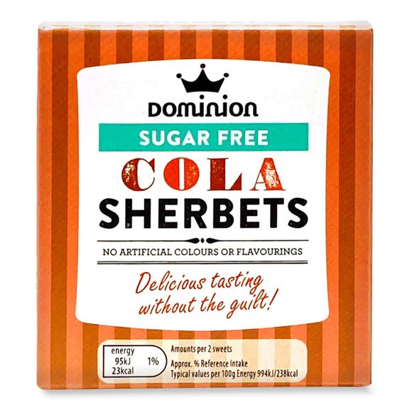 Dominion Sugar Free Cola Sherbet 70g