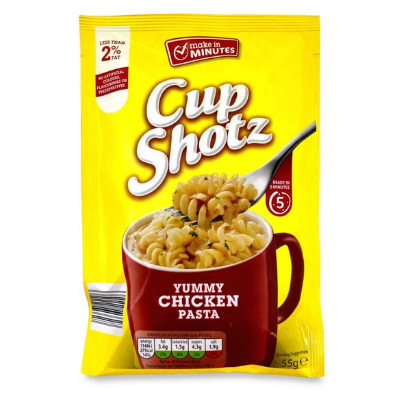 Make In Minutes Cupshotz Chicken Pasta 55g