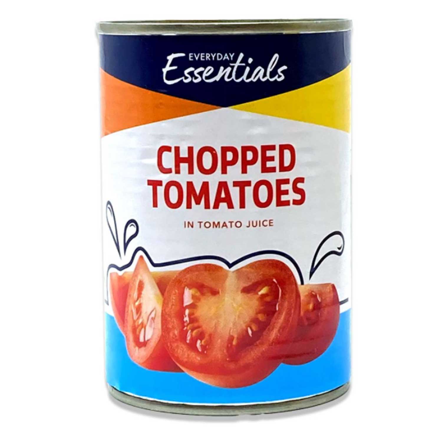 Everyday Essentials Chopped Tomatoes In Tomato Juice 400g