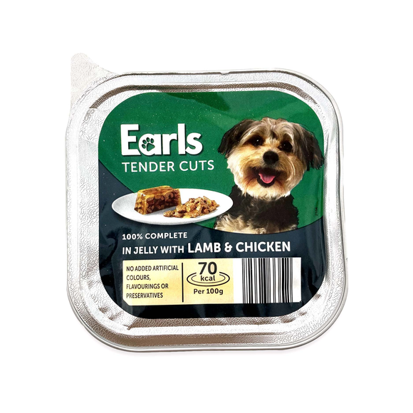 Earls Dog Food - Supreme Cuisine Lamb & Chicken In Jelly 150g