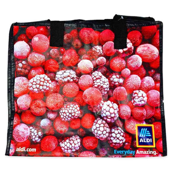 Aldi Frozen Food Carrier Bag - Blackberries 1 Pack