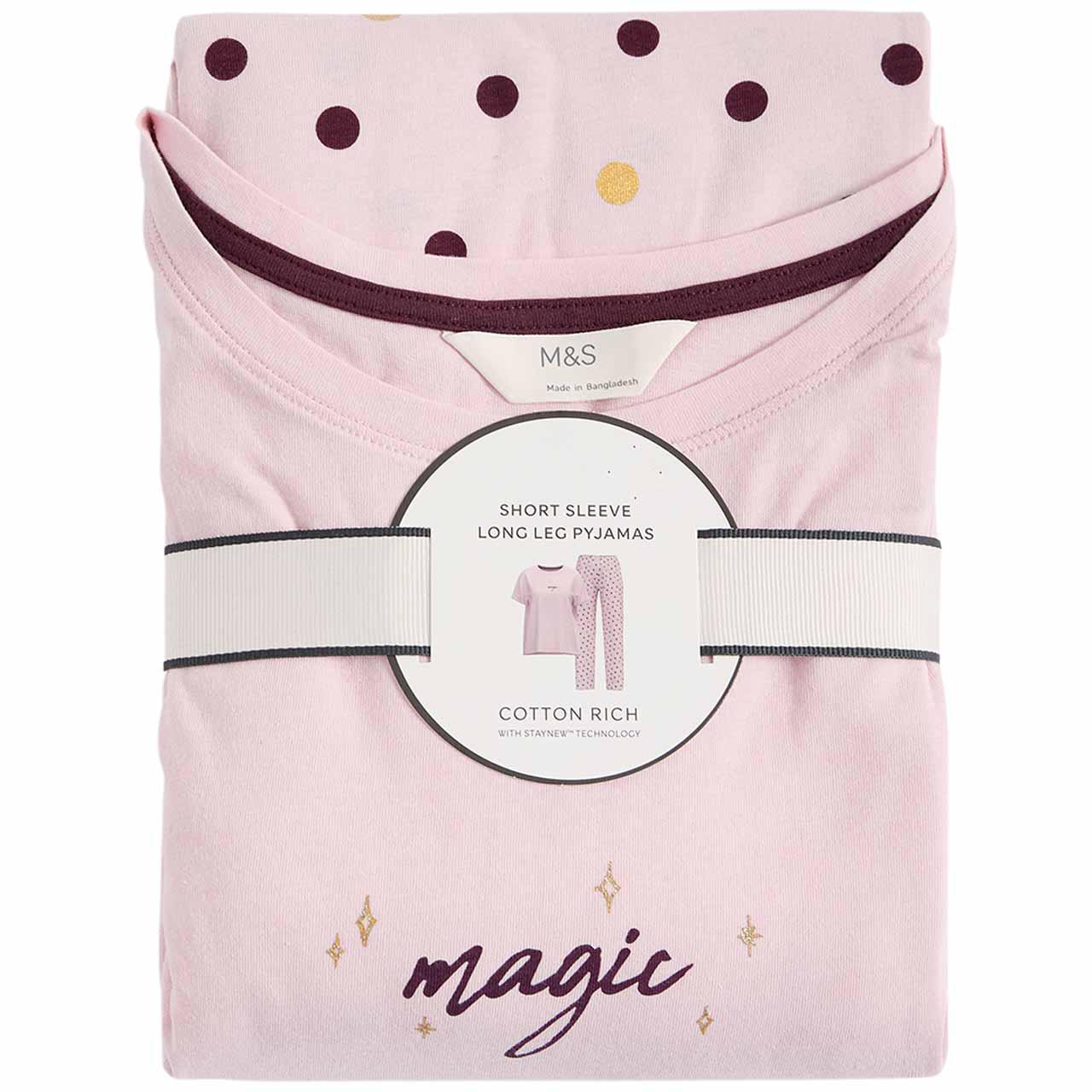 M&S pyjama, M, Pink