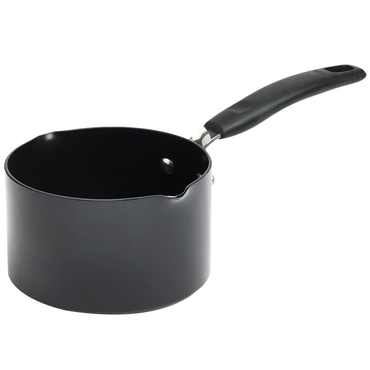 M&S Aluminium Non-Stick Milkpan 14cm