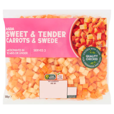 ASDA Diced Carrots & Swede