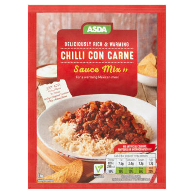 ASDA Chilli Con Carne Sauce Mix 45g