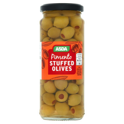 ASDA Pimento Stuffed Olives 340g