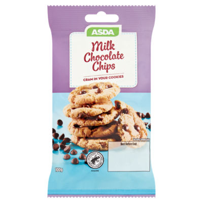 BAKE by ASDA Milk Chocolate Chips