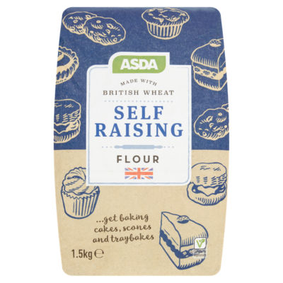 BAKE by ASDA Self Raising Flour 1.5kg