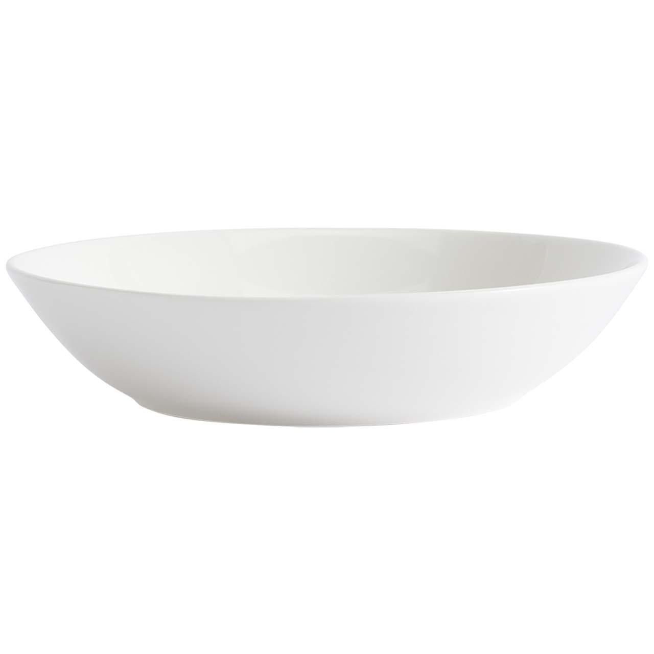 M&S Collection Set of 4 Porcelain Pasta Bowls, White