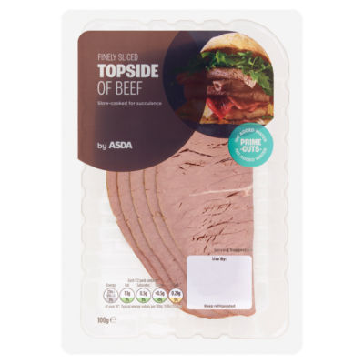 ASDA Finely Sliced Topside Beef