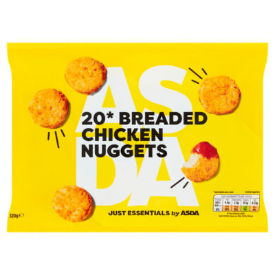 JUST ESSENTIALS by ASDA 20 Breaded Chicken Nuggets