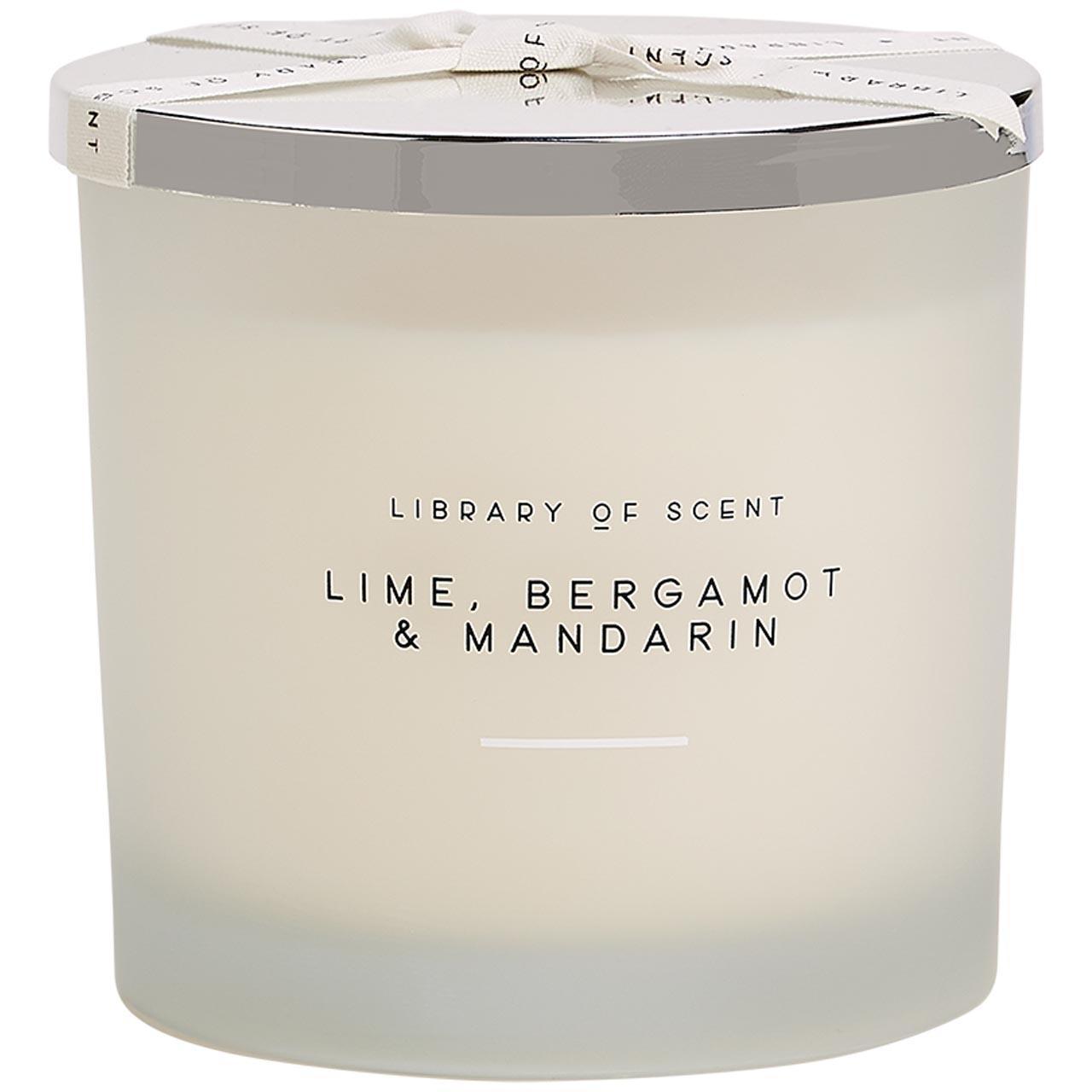 M&S Library of Scent Lime, Bergamot & Mandarin 3 Wick Candle