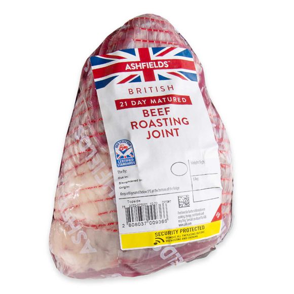 Ashfields 21 Day Matured Beef Roasting Joint Typically 1.025kg