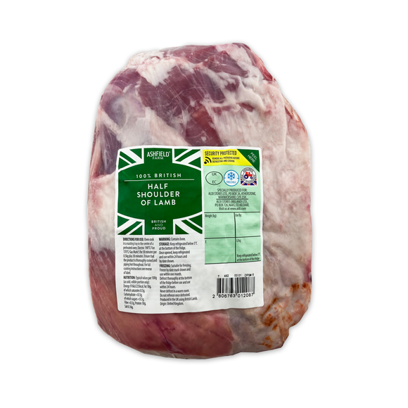 Ashfield Farm Half Shoulder Of Lamb Typically 1.725kg