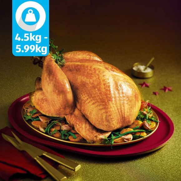 Ashfields British Medium Fresh Turkey Typically 5.245kg