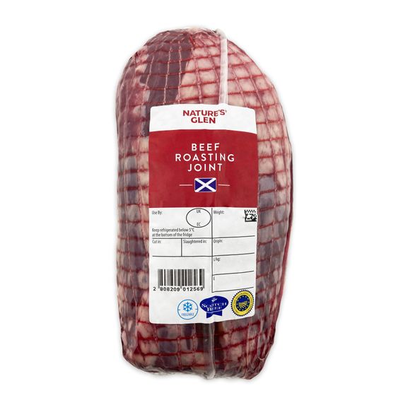 Nature's Glen Beef Roasting Joint Typically 1kg