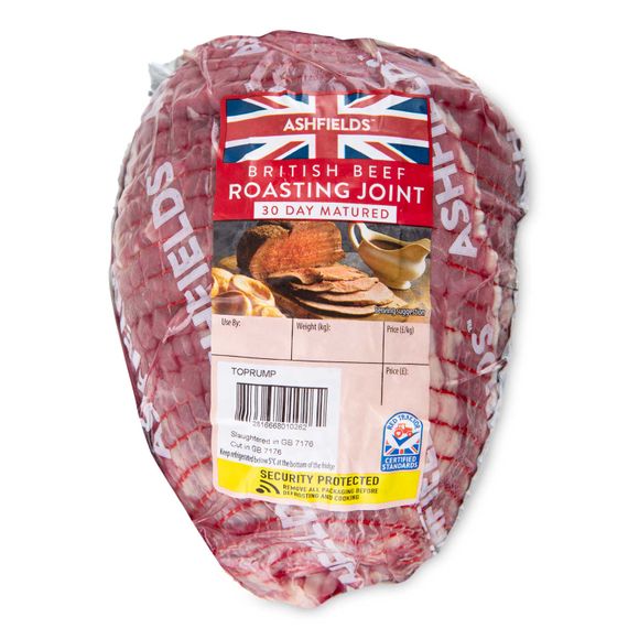 Ashfields 30 Day Matured British Beef Roasting Joint Typically 1.025kg