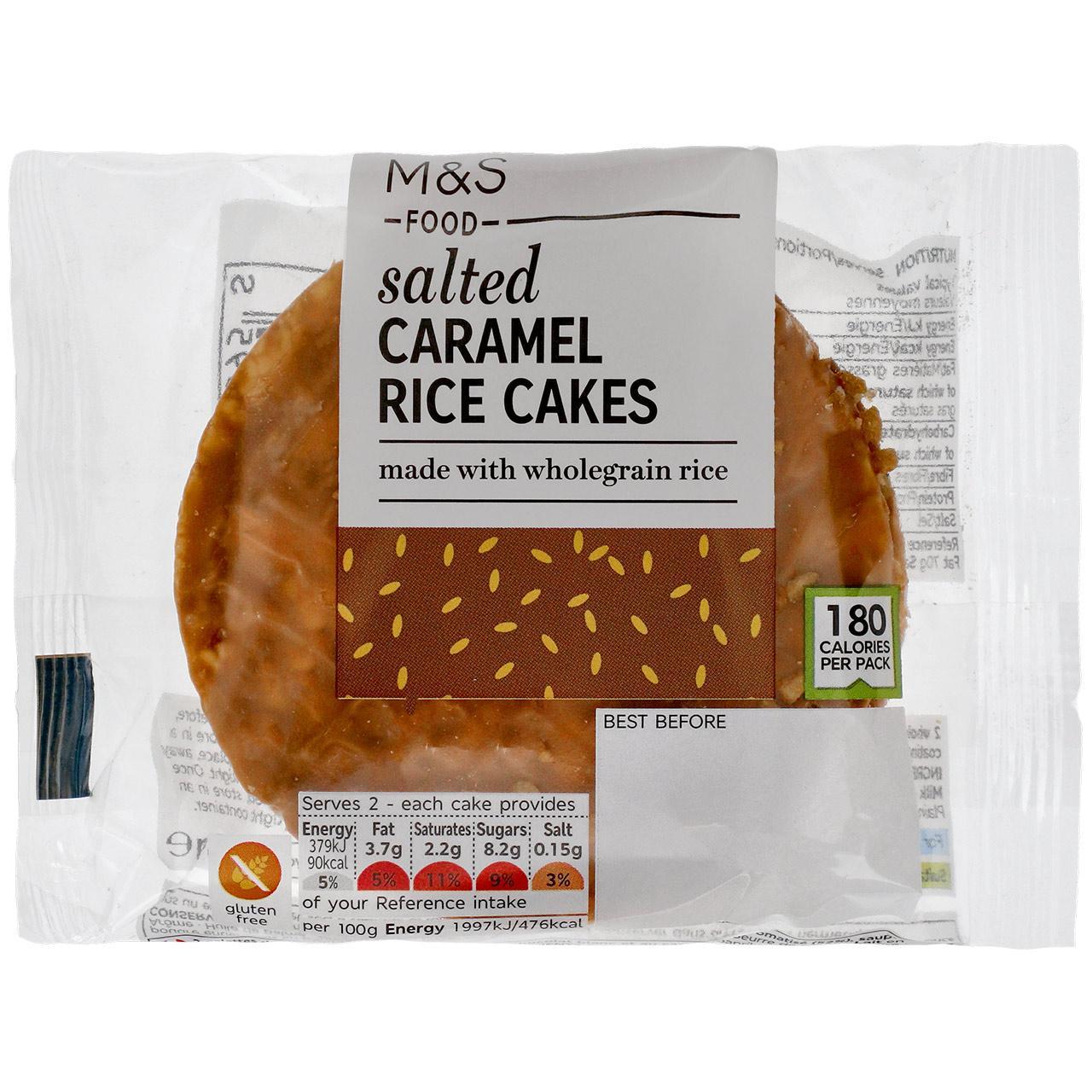 M&S Salted Caramel Rice Cakes