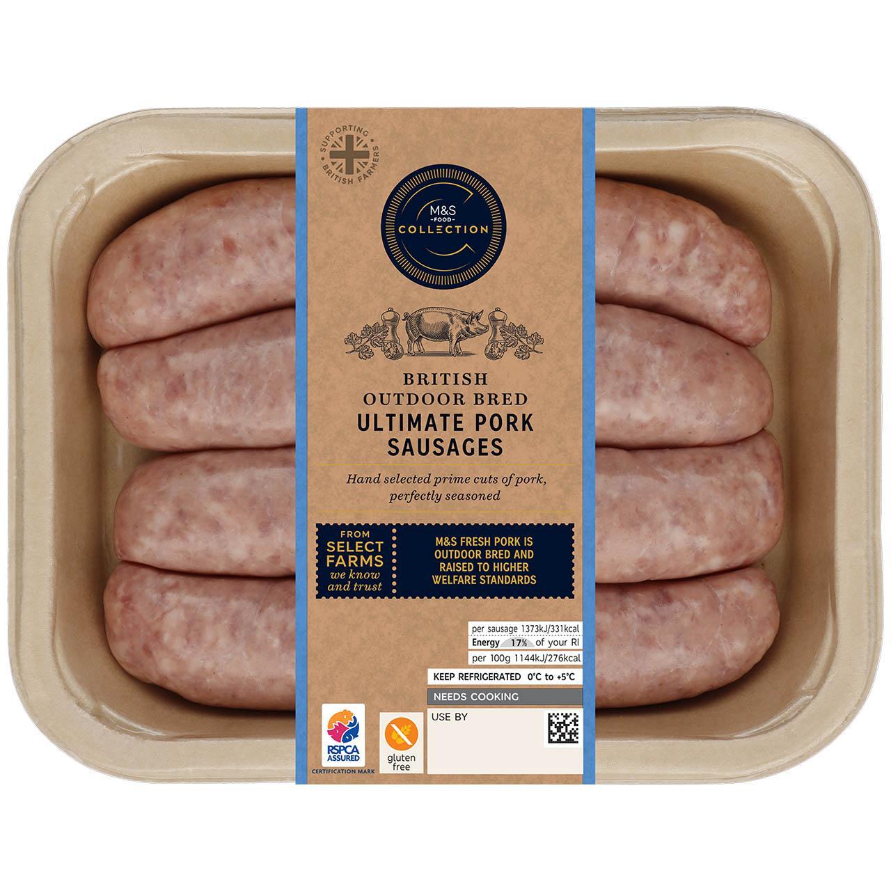 M&S Collection Ultimate Pork Sausages