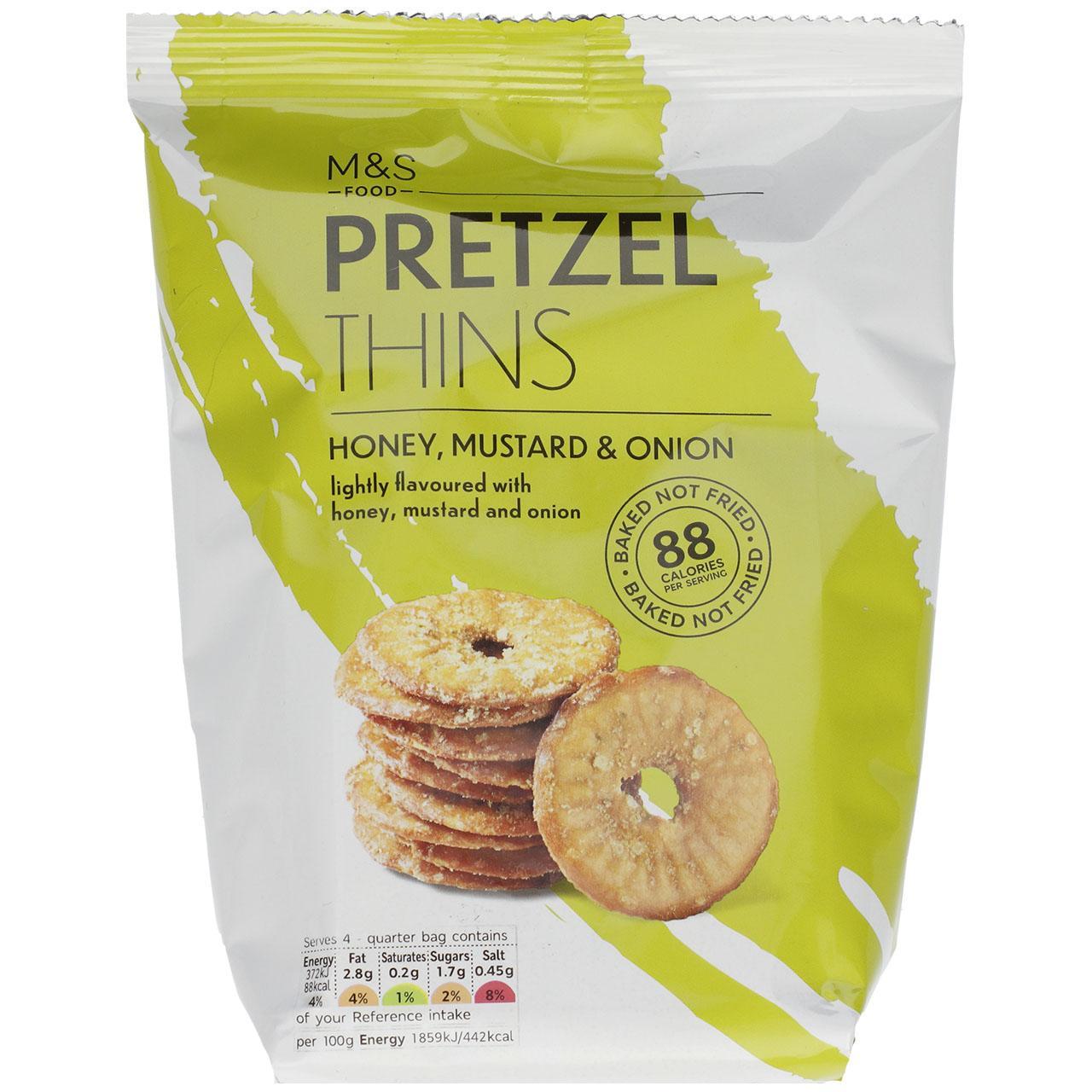 M&S Honey & Mustard Pretzel Thins