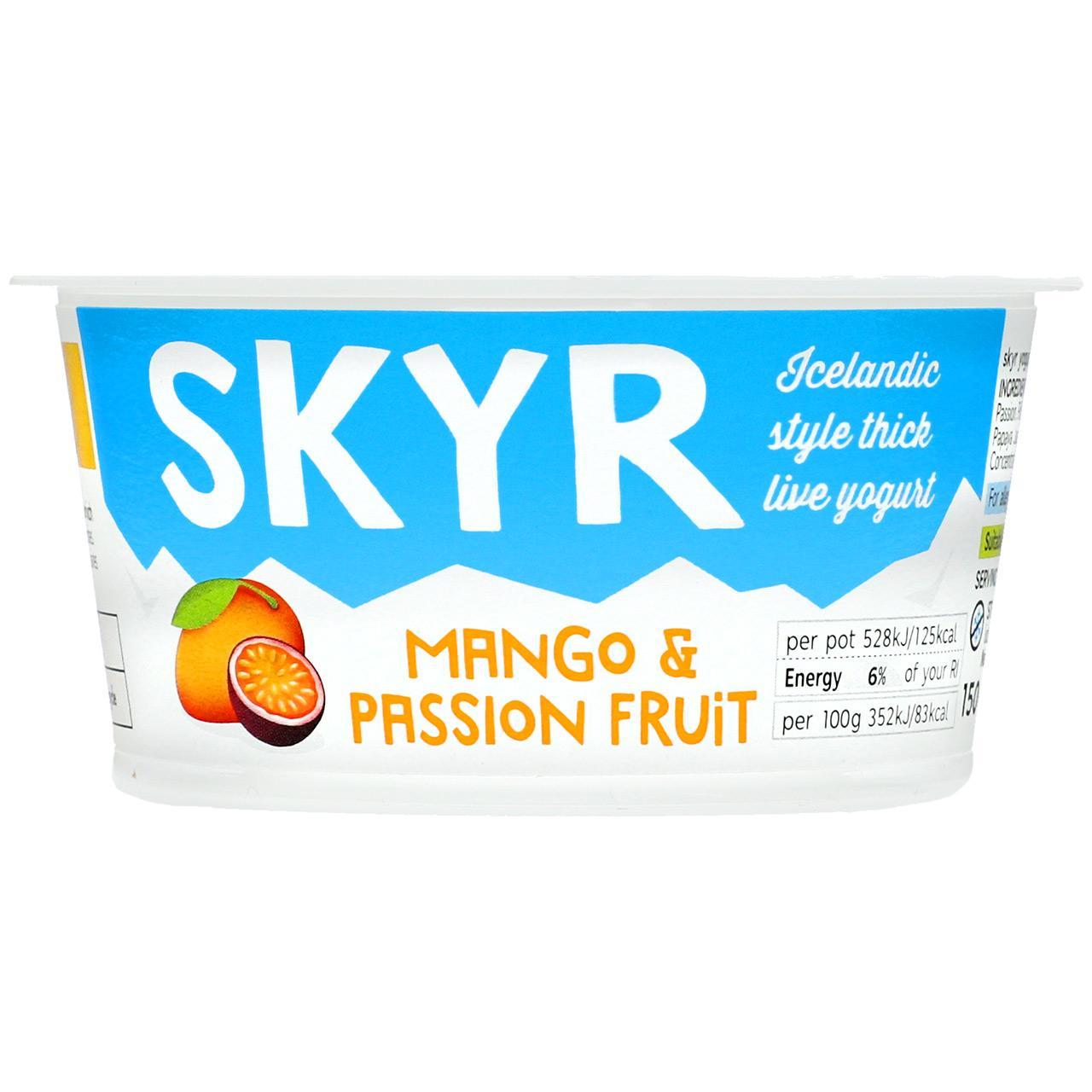 M&S Eat Well Skyr Yogurt Mango & Passion Fruit