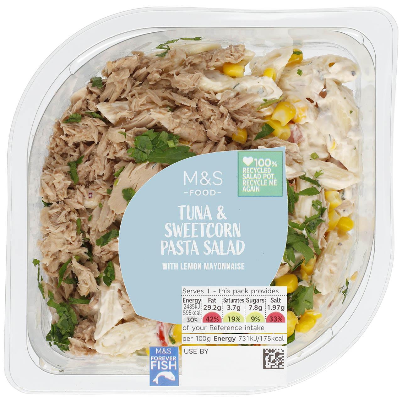 M&S Tuna & Sweetcorn Pasta Salad