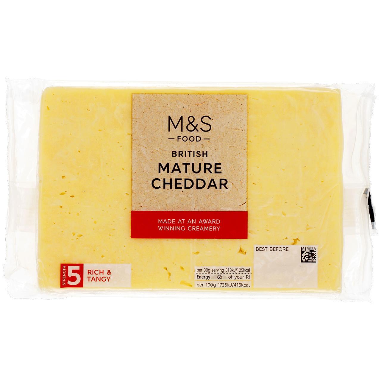 M&S British Mature Cheddar