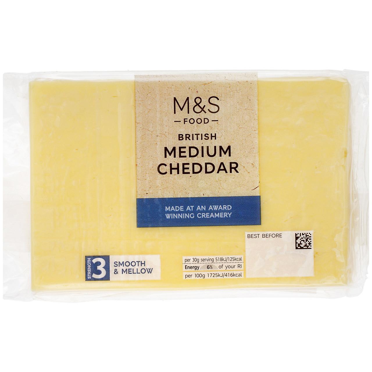 M&S British Medium Cheddar