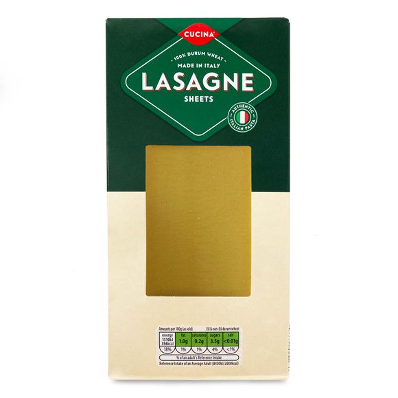 Cucina Lasagne Sheets 500g