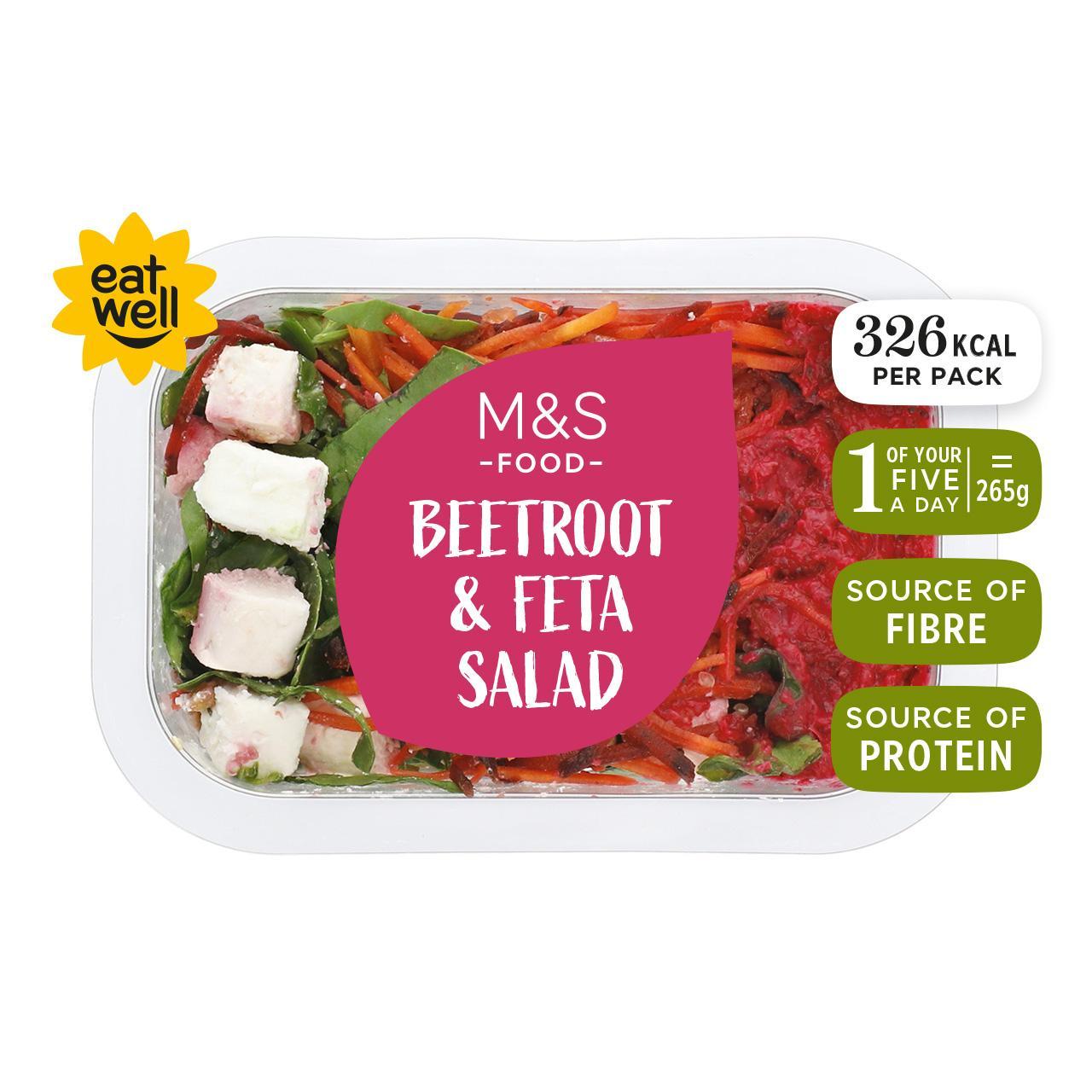 M&S Beetroot & Feta Salad with Mint Dip