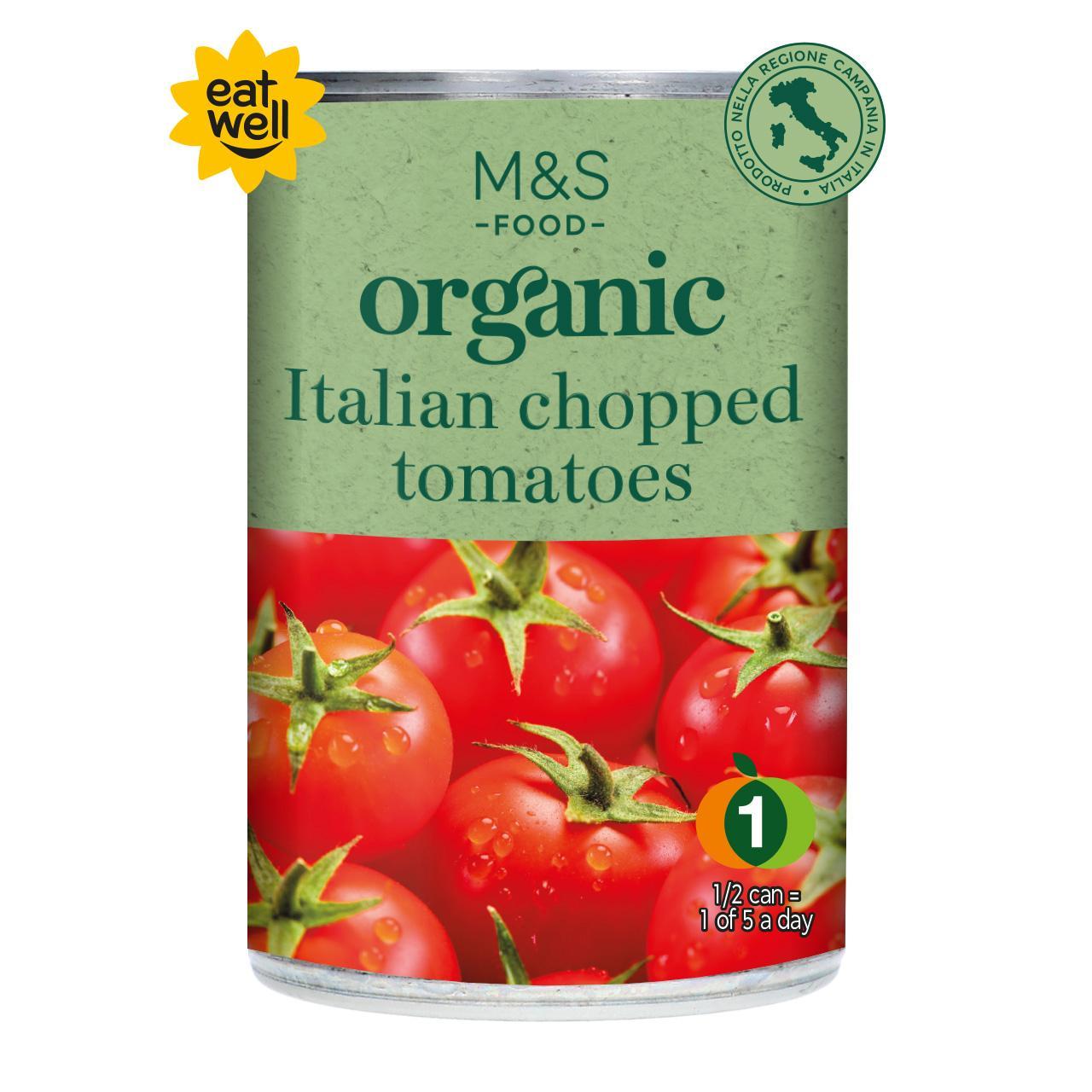 M&S Organic Italian Chopped Tomatoes