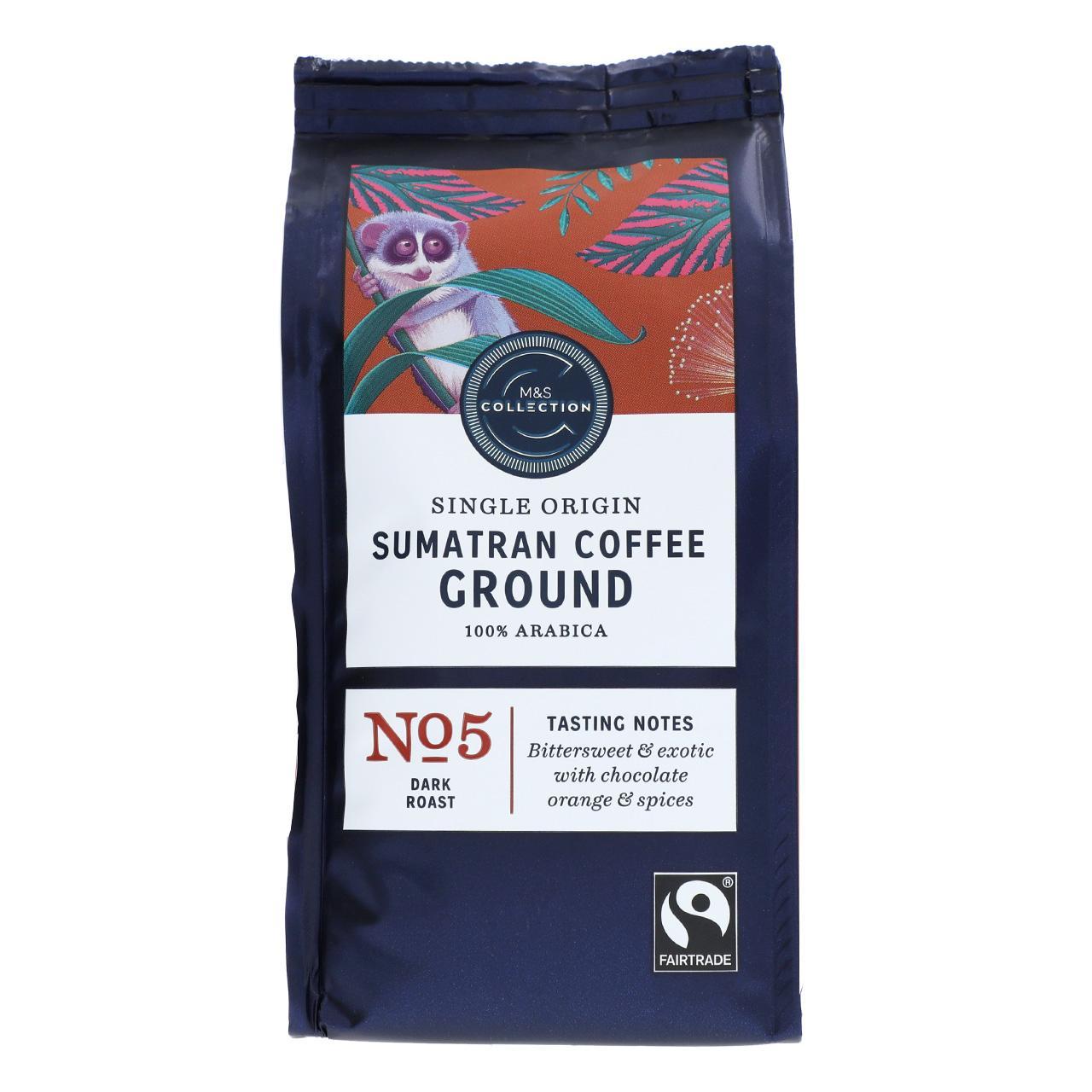 M&S Collection Fairtrade Sumatran Ground Coffee