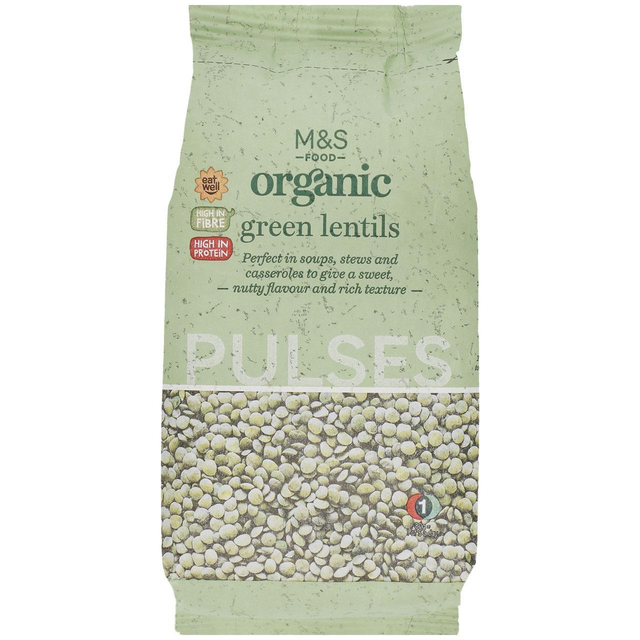 M&S Organic Green Lentils