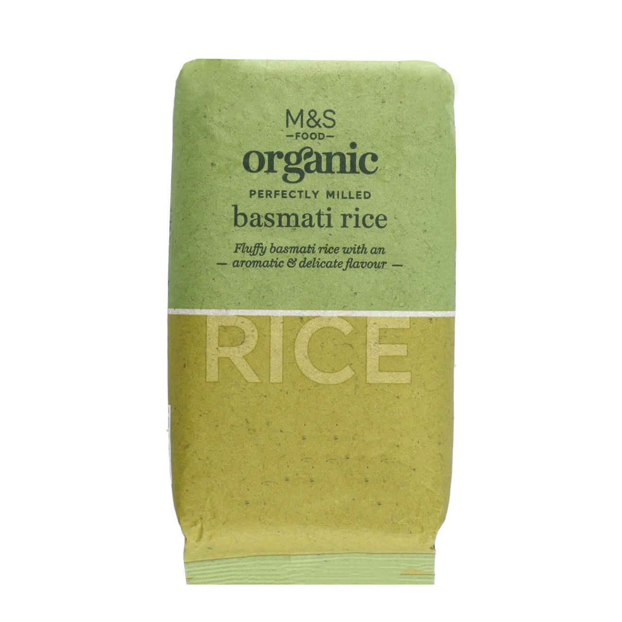 M&S Organic Basmati Rice