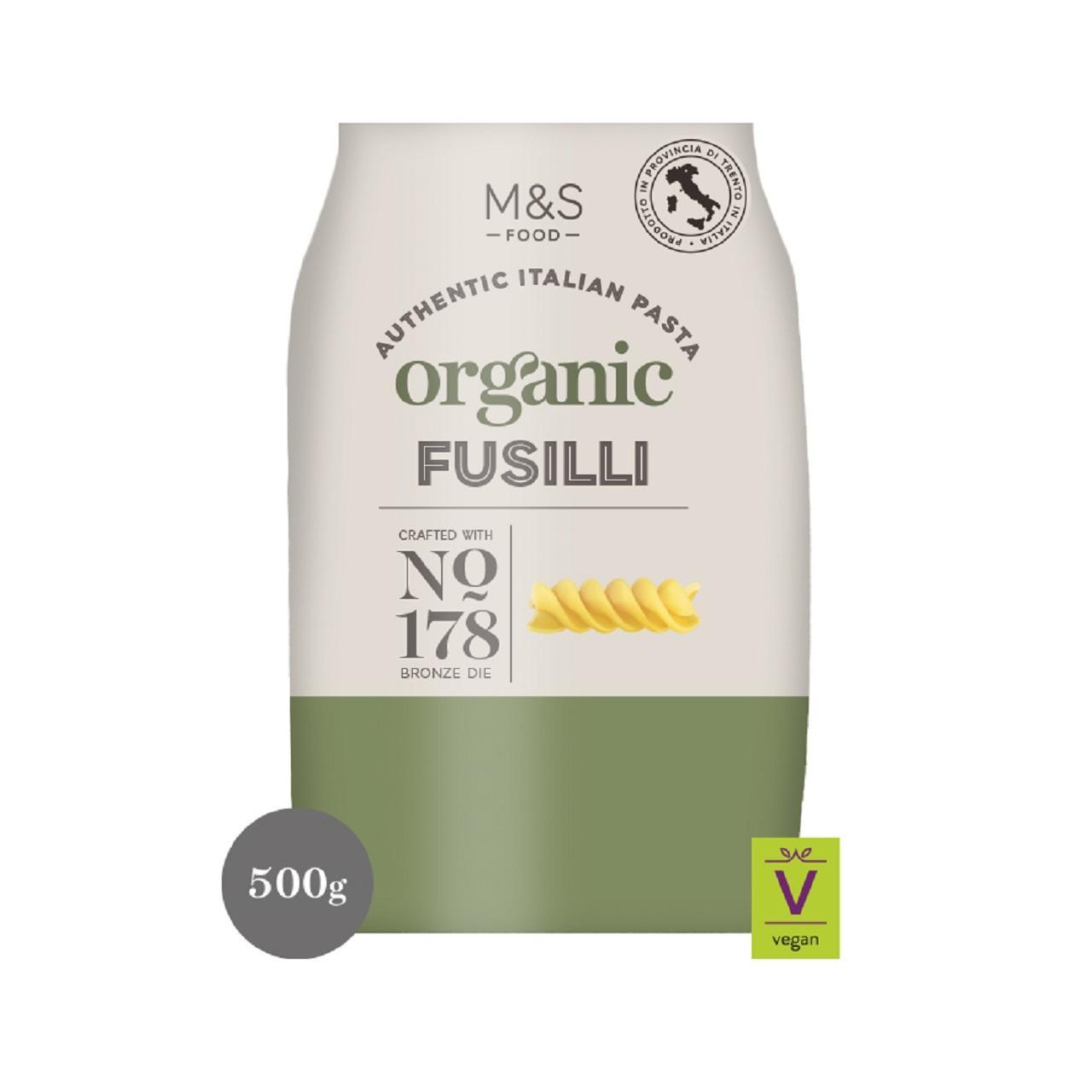 M&S Organic Fusilli